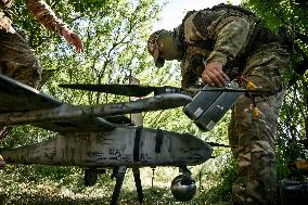 Aerial reconnaissance in Zaporizhzhia director