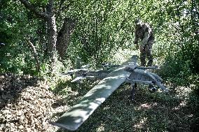 Aerial reconnaissance in Zaporizhzhia director