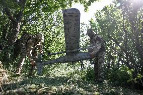 Aerial reconnaissance in Zaporizhzhia director