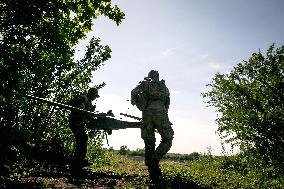 Aerial reconnaissance in Zaporizhzhia director