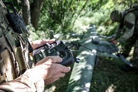 Aerial reconnaissance in Zaporizhzhia director