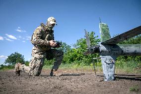 Aerial reconnaissance in Zaporizhzhia director