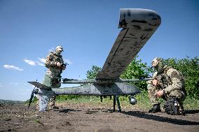 Aerial reconnaissance in Zaporizhzhia director