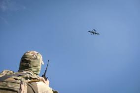Aerial reconnaissance in Zaporizhzhia director