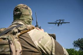 Aerial reconnaissance in Zaporizhzhia director