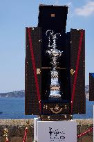 Presentation Of 38th Edition Of Louis Vuitton And America's Cup Trophies - Italy
