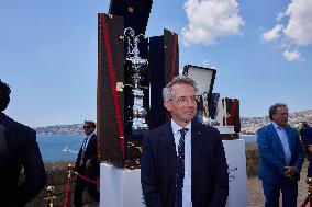 Presentation Of 38th Edition Of Louis Vuitton And America's Cup Trophies - Italy