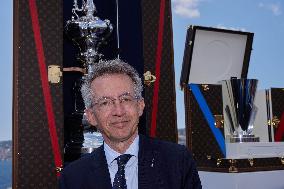 Presentation Of 38th Edition Of Louis Vuitton And America's Cup Trophies - Italy