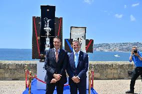 Presentation Of 38th Edition Of Louis Vuitton And America's Cup Trophies - Italy