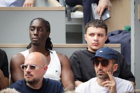 2025 French Open - Celebrities In Stand Day 5 NB