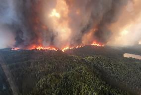 Wildfire Emergency In Manitoba - Canada