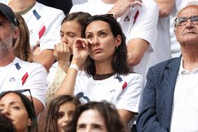 2025 French Open - Celebrities In Stand Day 5 NB