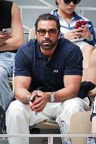 2025 French Open - Celebrities In Stand Day 5 NB