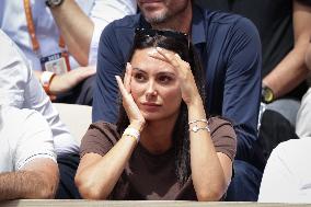 2025 French Open - Celebrities In Stand Day 5 NB