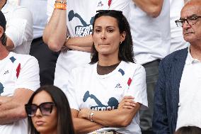 2025 French Open - Celebrities In Stand Day 5 NB