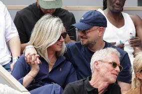 2025 French Open - Celebrities In Stand Day 5 NB