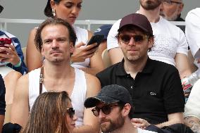 2025 French Open - Celebrities In Stand Day 5 NB