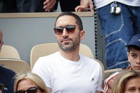 2025 French Open - Celebrities In Stand Day 5 NB