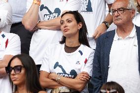 2025 French Open - Celebrities In Stand Day 5 NB