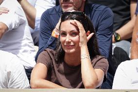 2025 French Open - Celebrities In Stand Day 5 NB
