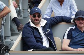 2025 French Open - Celebrities In Stand Day 5 NB