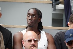 2025 French Open - Celebrities In Stand Day 5 NB