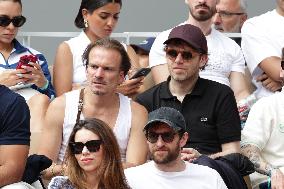 2025 French Open - Celebrities In Stand Day 5 NB