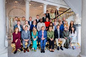 Queen Maxima And King Willem-Alexander At The Uitblinkerslunch - The Hague