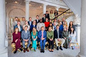 Queen Maxima And King Willem-Alexander At The Uitblinkerslunch - The Hague