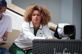 2025 French Open - Celebrities In Stand Day 5 NB