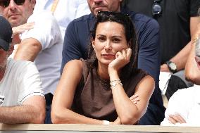 2025 French Open - Celebrities In Stand Day 5 NB