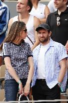 2025 French Open - Celebrities In Stand Day 5 NB