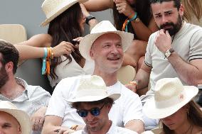 2025 French Open - Celebrities In Stand Day 5 NB