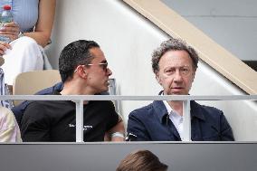 2025 French Open - Celebrities In Stand Day 5 NB
