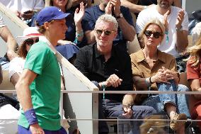 2025 French Open - Celebrities In Stand Day 5 NB