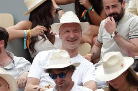 2025 French Open - Celebrities In Stand Day 5 NB
