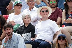 2025 French Open - Celebrities In Stand Day 5 NB