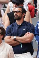 2025 French Open - Celebrities In Stand Day 5 NB