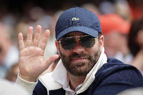 2025 French Open - Celebrities In Stand Day 5 NB