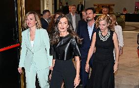 Queen Letizia At Solo de Ciencia Contest - Madrid