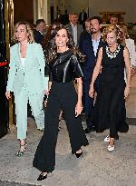 Queen Letizia At Solo de Ciencia Contest - Madrid