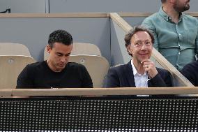 2025 French Open - Celebrities In Stand Night 5 NB