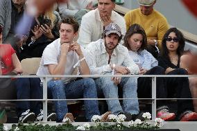 2025 French Open - Celebrities In Stand Night 5 NB