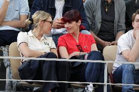 2025 French Open - Celebrities In Stand Night 5 NB