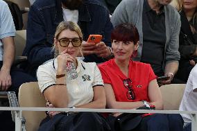 2025 French Open - Celebrities In Stand Night 5 NB