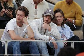 2025 French Open - Celebrities In Stand Night 5 NB