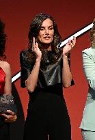Queen Letizia At Solo de Ciencia Final - Madrid