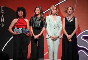 Queen Letizia At Solo de Ciencia Final - Madrid