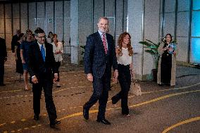King Felipe At CREO Forum Conference - Madrid