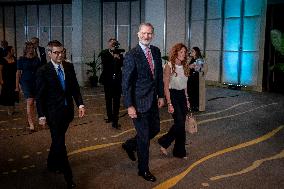 King Felipe At CREO Forum Conference - Madrid